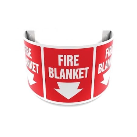 Accuform 180D PROJECTION Safety Sign FIRE PSJ121 PSJ121